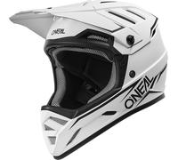 Oneal Backflip Solid Casco da discesa, bianco, taglia XS per maschi