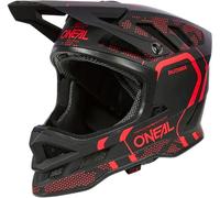 Oneal Blade Polyacrylite Strike Casco da discesa, nero-rosso, taglia XL per maschi