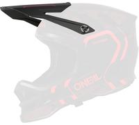Oneal Blade Polyacrylite Strike Visiera del casco, nero-rosso per maschi