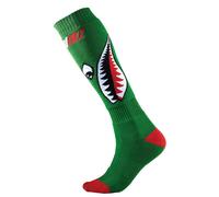 Oneal Bomber Motocross Calzini, Verde, Taglia unica