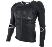 O'NEAL | Giacca Protector | Motocross Enduro Motorcycle | 4-Way Stretch Mesh/Lycra, con schiuma di poliuretano, imbottitura Biofoam | BP Protector Jacket | Adulto | Nero | Taglia XL