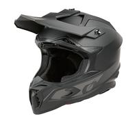 O'NEAL C-SRS - Casco da motocross SOLID nero (taglia M) certificato ECE 22.06, robusto guscio in ABS, efficiente sistema di ventilazione e fodera interna rimovibile e lavabile