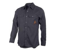 O'Neal | Camicia da Mountain Bike | MTB Mountain Bike DH Downhill FR Freeride | Protezione Imbottita del Gomito, Camicia Funzionale e Quotidiana | Loam Jack Shirt | Adulto | Grigio | Taglia S