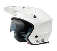 O'NEAL | Casco da moto Enduro Adventure Street | standard di sicurezza ECE 22.05, calotta in ABS, visiera parasole integrata | Volt Helmet HERBIE V.24 | adulto