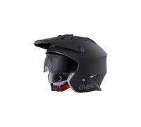 O'NEAL | Casco da moto | Enduro Adventure Street | Standard di sicurezza ECE 22.05, calotta in ABS, visiera solare integrata | Casco Volt | Adulto | Nero Bianco