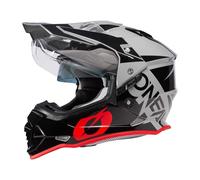 O'NEAL | Casco da moto | Enduro Motorcycle | Aperture di ventilazione per il massimo flusso d'aria e raffreddamento, calotta in ABS | Sierra Helmet CRANK V.23 | Adulto | Multi | Taglia XS