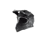 O'NEAL | Casco da motocross | MX Enduro | Calotta in ABS, Standard di sicurezza ECE 22.05, Prese d'aria per un'ottima ventilazione e raffreddamento | Casco 2SRS Slick | Adulto | Nero Grigio | Taglia M