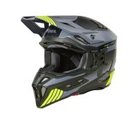 Oneal EX-SRS Hitch Casco Motocross, nero-giallo, taglia M