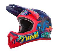 O'NEAL | Casco da Mountain Bike | Bambini | MTB | Calotta in ABS, prese d'aria per un'ottima ventilazione e raffreddamento, standard di sicurezza EN1078 | Casco Sonus Youth Rex | Multi | Taglia M