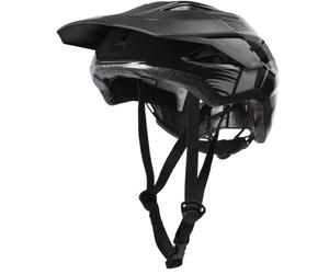 O'NEAL | Casco da Mountain Bike | Enduro All-Mountain | Supera gli standard di sicurezza EN1078 e CPSC per i caschi da bici | Casco MATRIX SPLIT V.23 | Adulto | Nero/Grigio | L/XL (58-61 cm)