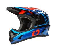 O'NEAL | Casco da Mountain Bike Fullface | MTB DH Downhill FR Freeride | Calotta in ABS, chiusura magnetica, supera gli standard di sicurezza EN1078 | Casco SONUS
