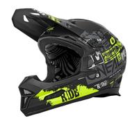 O'NEAL | Casco da Mountain Bike | MTB Downhill | Secondo lo standard di sicurezza EN1078, aperture di ventilazione per il flusso d'aria e il raffreddamento, calotta esterna in ABS | Fury Helmet Ride V.22 | Adulto | Multi | Taglia XL