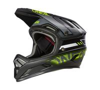O'NEAL | Casco da mountain bike | MTB MX | Standard di sicurezza EN1078, aperture di ventilazione per flusso d'aria e raffreddamento | Casco Backflip ECLIPSE V.23 | Adulto | Grigio Giallo Neon | XS