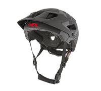 O'NEAL | Casco da Mountainbike | All-Mountain | Aperture di ventilazione per il raffreddamento, pad lavabile, standard di sicurezza EN1078 | Casco Defender Nova | Adulto | Nero Grigio | Taglia S M