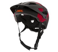 O'NEAL | Casco da Mountainbike | All-Mountain | Prese d'aria di raffreddamento, imbottiture lavabili, standard di sicurezza EN1078 | Casco Defender Nova | Adulto | Rosso Arancione | Taglia L XL