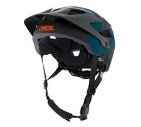 O'NEAL | Casco da Mountainbike | MTB | Aperture di ventilazione per il raffreddamento, cuscinetti lavabili, standard di sicurezza EN1078 | Defender Nova | Adulto | Petrol Orange | Taglia XS M