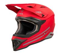 O'Neal Casco da motocross 1SRS Solid S25 Opaco Rosso/Grigio Donna XXL