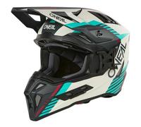 Casco Cross O'Neal EX-SRS QUIN Grigio/Verde AcquaXL Grigio,Verde Acqua
