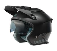 O'NEAL | Casco moto Enduro Adventure Street | norme di sicurezza ECE 22.05, calotta in ABS, visiera parasole integrata | Volt Helmet SOLID V.24 | adulto