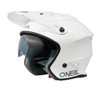 ONeal Volt Solid S25, casco aperto S male Bianco