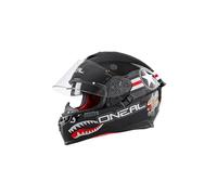 O'NEAL | Casco moto | Enduro Adventure Street | Standard di sicurezza DOT e ECE 22.05, calotta ABS, visiera parasole integrata | Challenger Helmet Wingman | Adulto | Nero | Taglia S