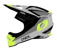 O'NEAL | Casco Motocross | Bambini | MX Enduro | Guscio in ABS, Fodera Comfort, Aperture per una ventilazione e un raffreddamento ottimali | Casco 1SRS Youth STREAM V.24 | Nero Giallo Neon | Taglia M