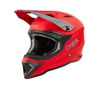 Oneal 1SRS Solid Casco Motocross, rosso, taglia XS