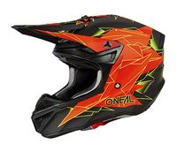 O'NEAL | Casco Motocross | MX Enduro | 2 gusci esterni & 2 EPS per una maggiore sicurezza, calotta in ABS, ECE 22.06 | 5SRS Polyacrylite Helmet V.23 | Adulto