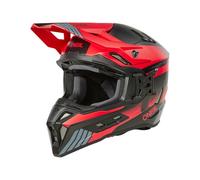 O'NEAL | Casco Motocross | MX Enduro | Guscio in ABS, Fodera Comfort, Aperture per una ventilazione e un raffreddamento ottimali | Casco EX-SRS HITCH V.24 | Adulto | Nero Nero Grigio Giallo Neon