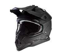 O'NEAL | Casco Motocross | MX Enduro | Standard di sicurezza ECE 22.06, aperture di ventilazione per un raffreddamento ottimale | Casco 2SRS FLAT V.23 | Adulto | Nero | Taglia XXL (63/64 cm)