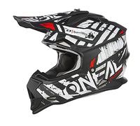 ONeal 2SRS Glitch S23, casco a croce M male Opaco Nero/Bianco