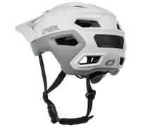 ONeal Trailfinder Evo Solid, casco da bici S/M male Opaco Bianco/Grigio