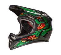 O'NEAL | Casque de VTT | VTT de descente | Norme de sécurité EN1078, ouvertures de ventilation pour le refroidissement | Backflip Helmet STRIKE V.24 | Adulte | Gris Noir Rouge