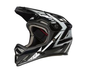 O'NEAL | Casque de VTT | VTT de descente | Norme de sécurité EN1078, ouvertures de ventilation pour le refroidissement | Backflip Helmet STRIKE V.24 | Adulte | Gris Noir Rouge