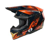 Casco Cross O'Neal 3Srs Haze Blu/Arancio/OroM Blu,Arancio,Oro
