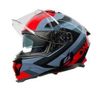 ONeal Challenger Exo S25, casco integrale S female Nero/Grigio/Rosso