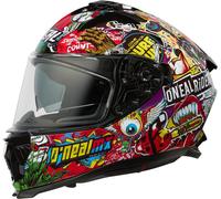ONeal Challenger Crank S25, casco integrale XL female Rosso/Nero/Blu/Giallo/Verde