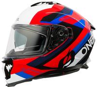 Oneal Challenger EXO V.25 Casco, bianco/rosso/blu, Taglia S