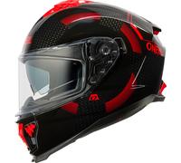 ONeal Challenger Loop, casco integrale XXL female Nero/Rosso