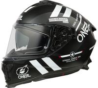 ONeal Challenger Warhawk, casco integrale XXL female Opaco Nero/Bianco/Rosso