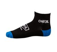 O'Neal Crew Icon Motocross, Calzini, Uomo, Colore Nero/ Blu, 39-43 EU