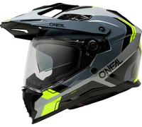ONeal D-SRS, casco avventura M female Nero/Grigio/Giallo Fluo