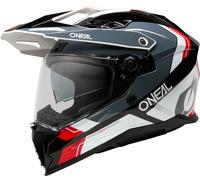 ONeal D-SRS, casco avventura XXL female Nero/Bianco/Rosso