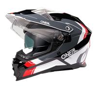 Casco Adventure O'Neal D-Srs Nomad Nero/Bianco/RossoM Nero,Bianco,Rosso