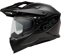 ONeal D-SRS Solid S26, casco avventura M female Nero Opaco