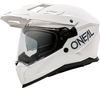 ONeal D-SRS Solid S26, casco avventura XXL female Bianco