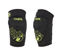 Ginocchiere o neal dirt v 23 per bambini nero giallo fluorescente