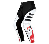 O'Neal E021-430 Pantaloni Element Squadron V.22 per Adulti/Unisex, Bianco/Nero, 30/46