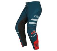 O'NEAL E021-462 Pantaloni Element Squadron V.22 per Adulti/Unisex, Verde Acqua/Grigio, 32/48