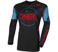 Oneal Element Brand Maglia Motocross, nero-blu, taglia M per maschi